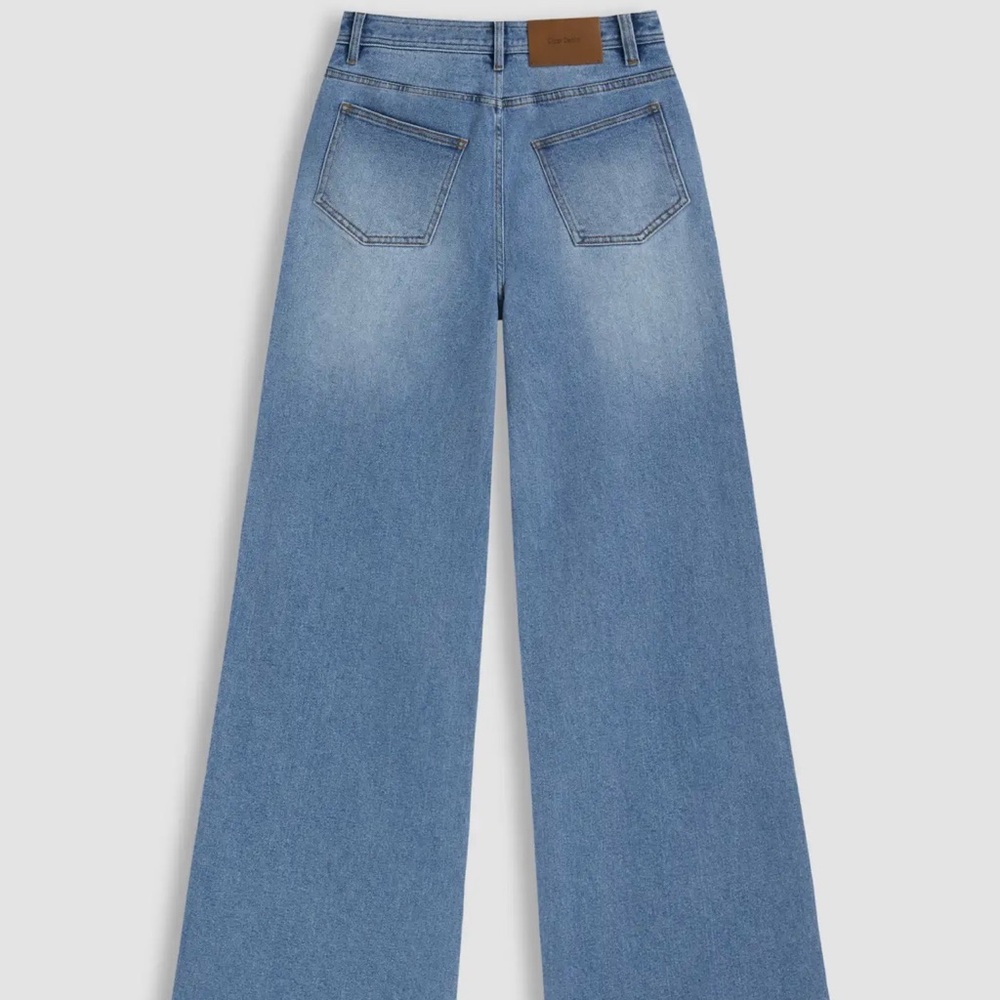 Cider High Rise Wide Leg Jeans - Picture 9 of 12